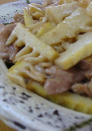 たけのここってり炒め-レシピのメイン写真