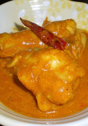レンジで10分ヘルシー手羽元カレー-レシピのメイン写真