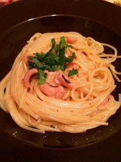 超簡単♪塩辛のクリームパスタ-レシピのメイン写真