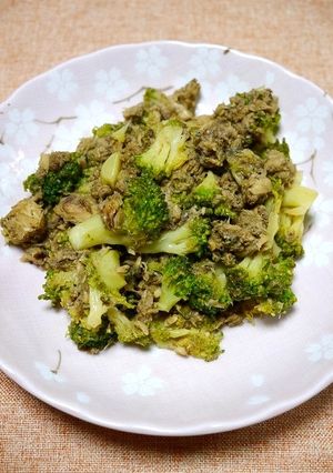 LDL中性脂肪対策！ブロッコリーの鯖和え-レシピのメイン写真