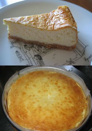 混ぜるだけ♪～簡単ベイクドチーズケーキ♪-レシピのメイン写真