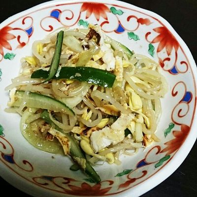 豆もやし様 塩麹de豆もやしのナムル風 by HIROマンマ 【クックパッド】 簡単