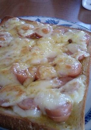 クレイジーなカレー風味☆チーズトースト-レシピのメイン写真