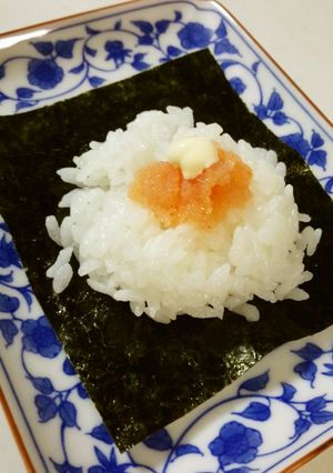 巻き巻き　明太子まよ-レシピのメイン写真