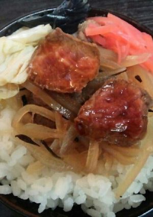 血管ダイエット食639ローストビーフ牛丼-レシピのメイン写真
