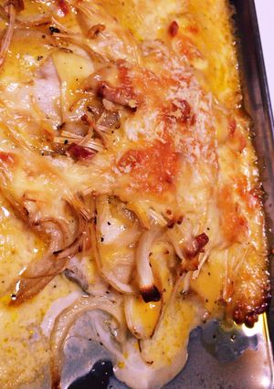 パスタソースで鱈のクリームオーブン焼き-レシピのメイン写真