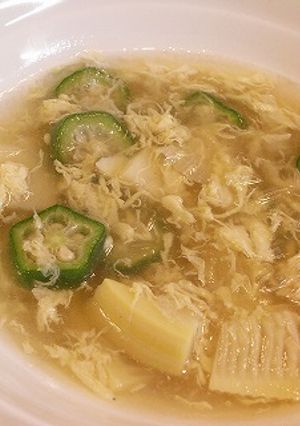 筍のかき玉スープ-レシピのメイン写真