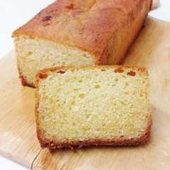 A picture of どっしり濃厚ミルキーパウンドケーキ。.