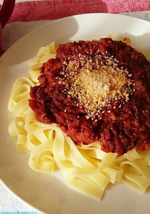 ボロネーゼ-レシピのメイン写真