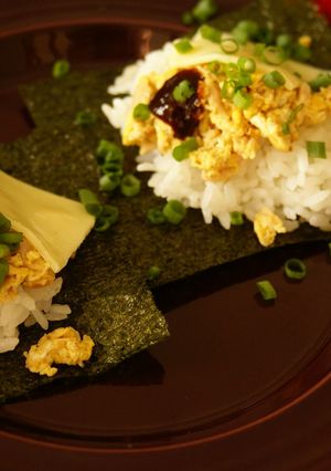 ピリ辛！ツナたま手巻きごはん-レシピのメイン写真