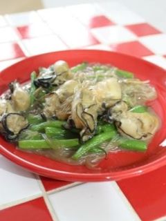 牡蠣と春雨の炒め煮❤-レシピのメイン写真