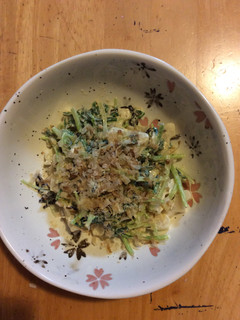 ちくわぶと水菜の塩こぶマヨネーズ和え-レシピのメイン写真