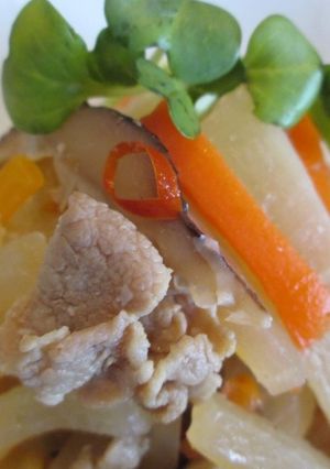 冬大根の常備菜-レシピのメイン写真