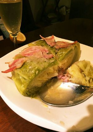 炊飯器だけで丸ごとキャベツと玉葱のスープ-レシピのメイン写真
