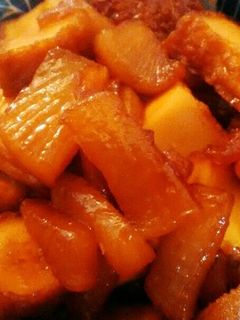 厚揚げと大根の煮物-レシピのメイン写真