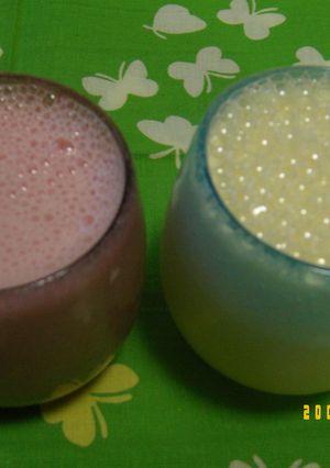 お手軽おやつ♡ミルクセーキ♡朝食にも♬-レシピのメイン写真