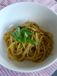海苔佃煮de甘くてピリ辛な和風パスタ♪-レシピのメイン写真