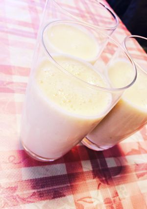 りんごとバナナの濃厚スムージー♪-レシピのメイン写真