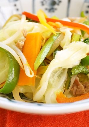 ベジ♪彩りあざやかシャキッと野菜炒め-レシピのメイン写真