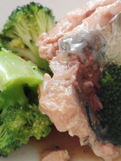 サバ水煮とブロッコリーのポン酢かけサラダ-レシピのメイン写真