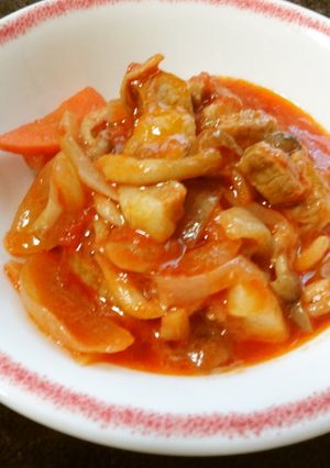 豚肩ロースと野菜のトマト煮-レシピのメイン写真