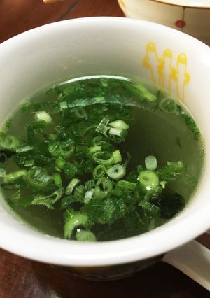 超簡単！一人前即席わかめスープ-レシピのメイン写真