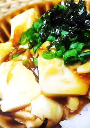 ふわふわ照り焼き豆腐丼-レシピのメイン写真