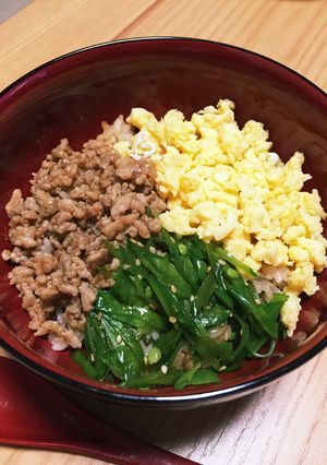 大好き！美味しい！三色丼-レシピのメイン写真