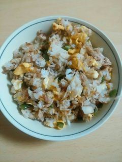シャキっと食感!ヘルシー♡ツナチャーハン-レシピのメイン写真