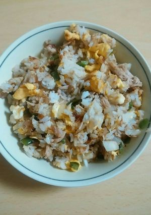 シャキっと食感！ヘルシー♡ツナチャーハン-レシピのメイン写真