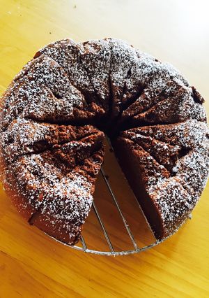 材料２つ♡炊飯器でふわしゅわチョコケーキ-レシピのメイン写真