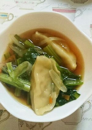 水餃子のスープ-レシピのメイン写真