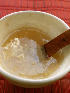 風邪や下痢に☆片栗粉で蜂蜜りんご生姜葛湯-レシピのメイン写真