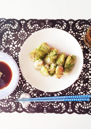 超簡単！糖質制限！白菜の皮餃子-レシピのメイン写真