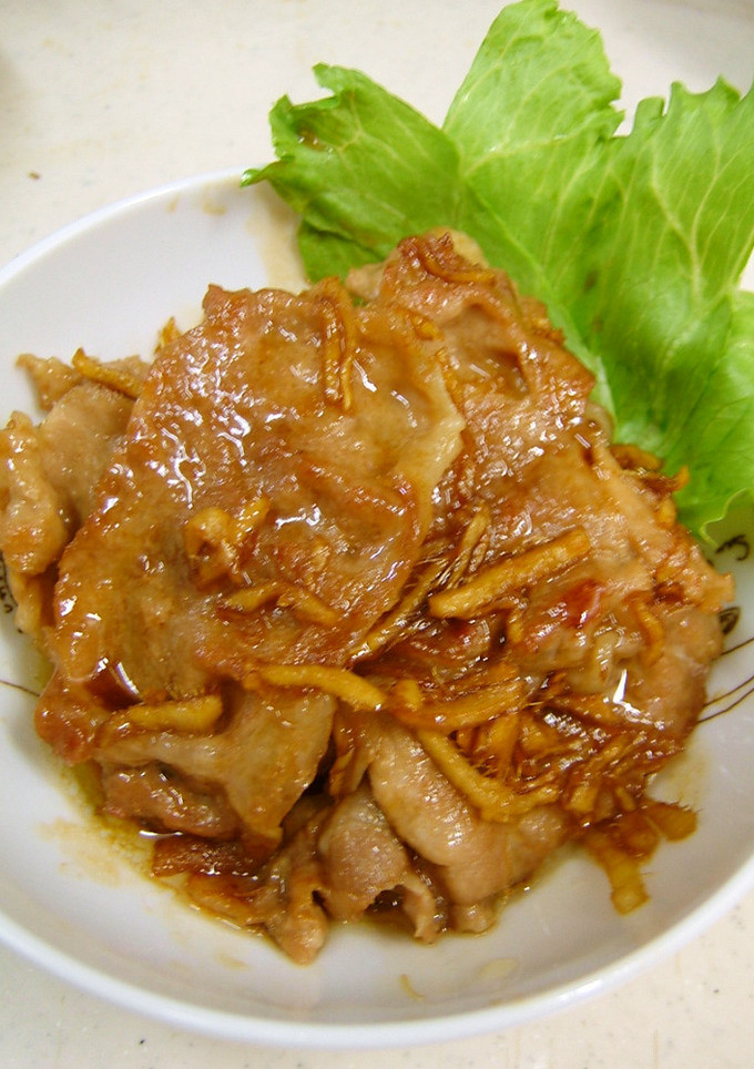 我が家の豚の生姜焼き-レシピのメイン写真