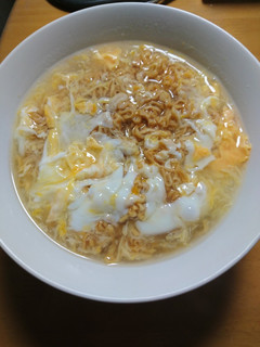 チキンラーメン ふわとろ-レシピのメイン写真