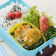 カレープチボールとほうれん草のチーズ焼き