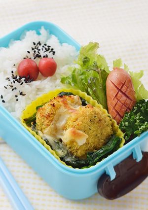 カレープチボールとほうれん草のチーズ焼き-レシピのメイン写真