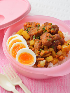 鶏から揚げと野菜のドライカレー-レシピのメイン写真