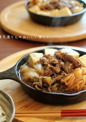 スキレットですき焼き風煮込み-レシピのメイン写真