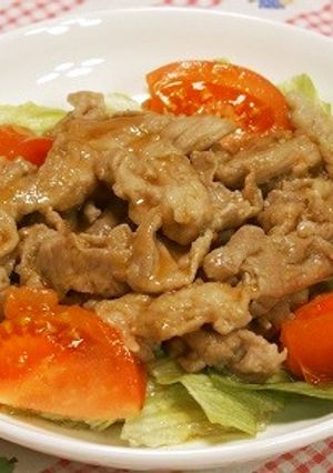 豚肉の甘辛ちょっぴり酸味ソース-レシピのメイン写真