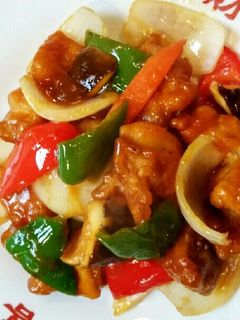 鶏唐揚げの甘酢あん・酢豚風-レシピのメイン写真