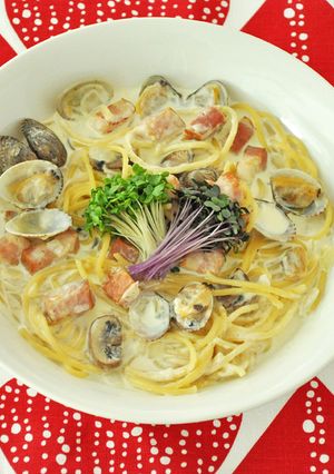 クラムチャウダー風スープパスタ-レシピのメイン写真