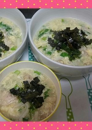 鶏ささみ肉➡片栗打ち卵とじ♥うどん♥-レシピのメイン写真