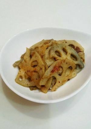 レンコンのきんぴら☆お弁当に-レシピのメイン写真