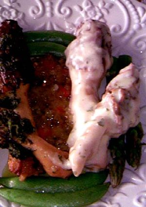 春の味覚♪モリーユ:アミガサタケの肉詰め-レシピのメイン写真
