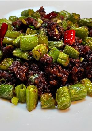 酸豆炒肉末　-レシピのメイン写真