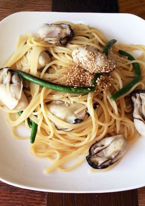 簡単にお店の味♪贅沢☆牡蠣のパスタ-レシピのメイン写真