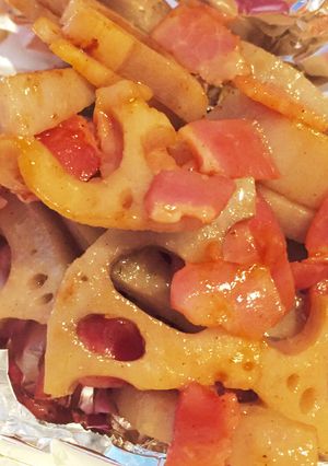 簡単でお弁当にも♪蓮根のバターコン炒め♪-レシピのメイン写真