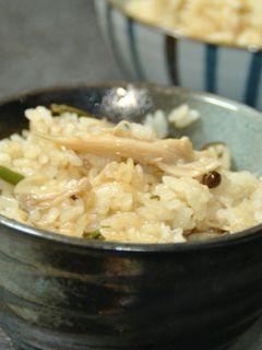 【簡単&節約】山菜の炊き込み御飯-レシピのメイン写真